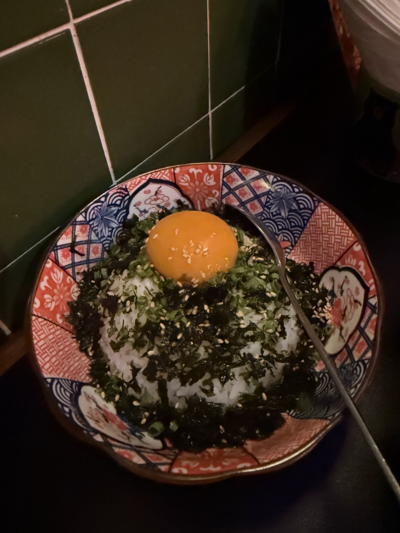 Steamed Rice with Egg Yolk